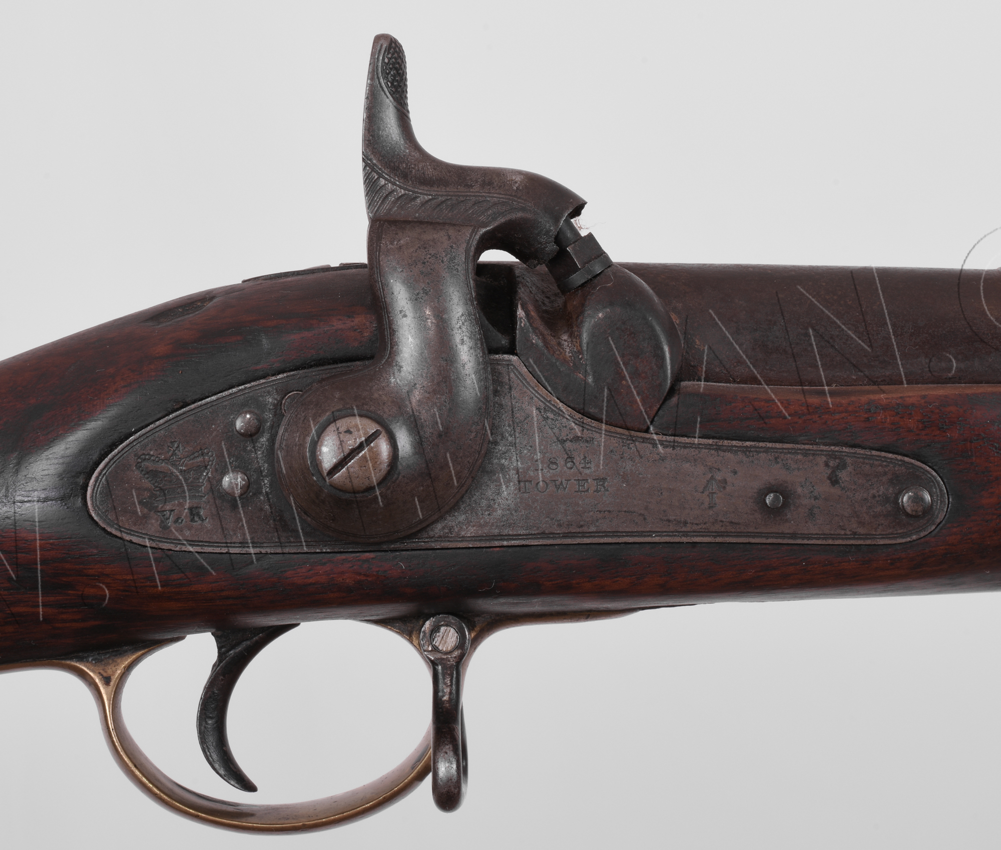 The two-groove belted-ball Brunswick rifle