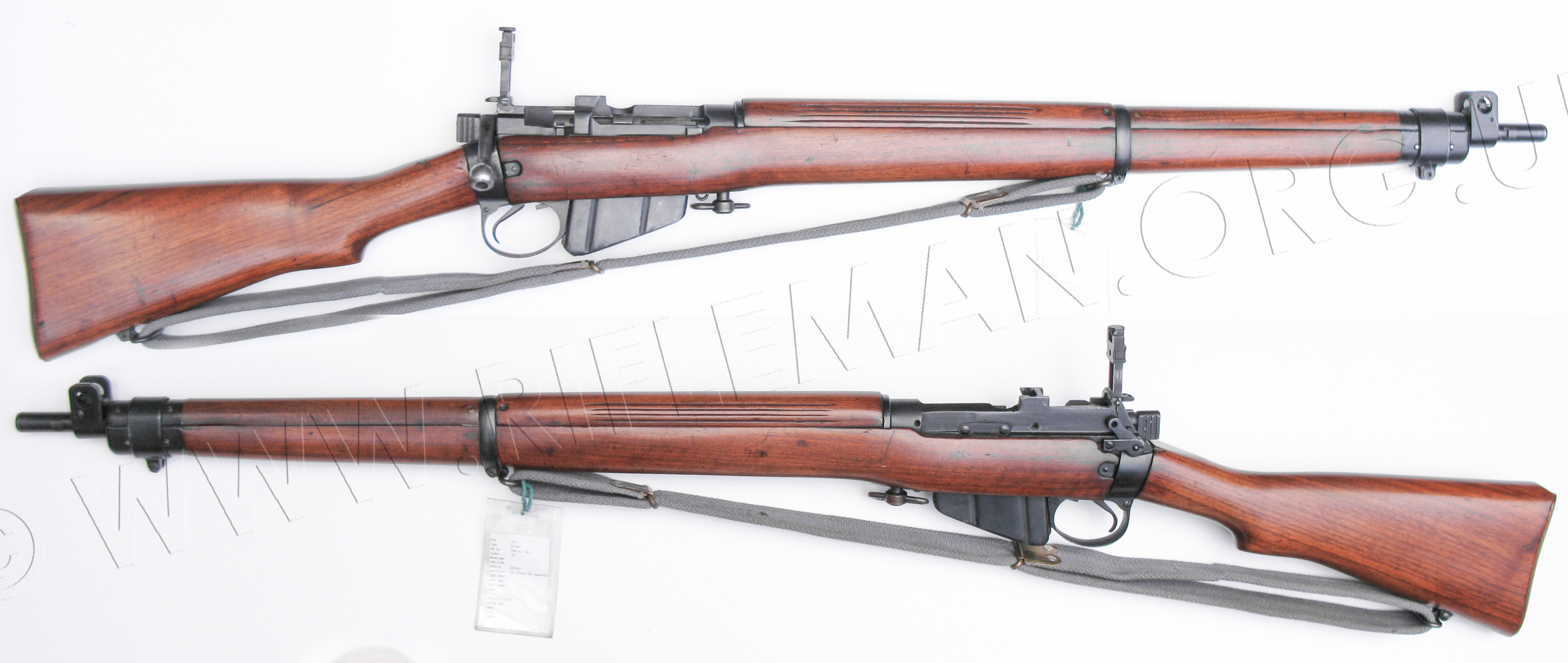 Lee Enfield No4 Mk1*, The rounds were either loaded separat…